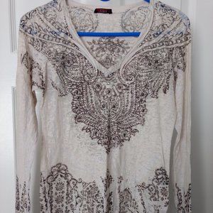 Long sleeve sequenced shirt by T Party